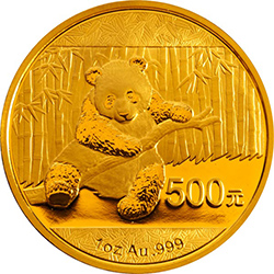 2014年1oz熊貓金幣