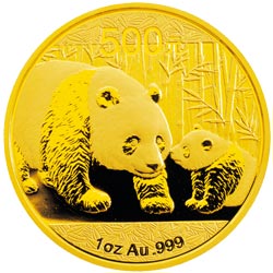 2011年1oz熊貓金幣