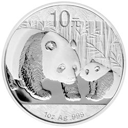 2011年1oz熊貓銀幣
