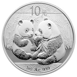 2009年1oz熊貓銀幣