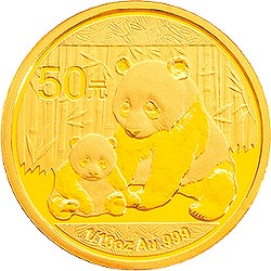 2012年1/10oz熊貓金幣