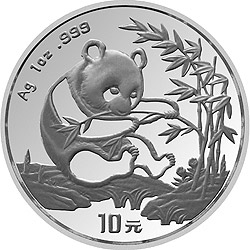 1994年1oz熊貓銀幣