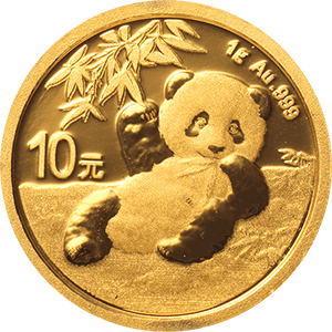 2020年1克熊貓金幣