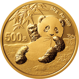 2020年30g熊貓金幣