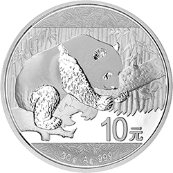 2016年30g熊貓銀幣