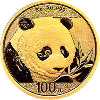2018年8g熊貓金幣