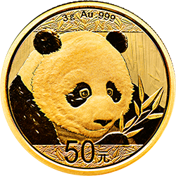 2018年3g熊貓金幣