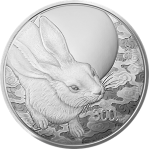 2023年1公斤生肖兔年銀幣