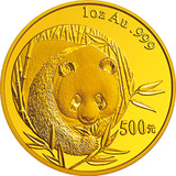 2003年熊貓金幣套裝