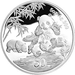 2012年30週年5oz熊貓銀幣