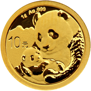 2019年1g熊貓金幣