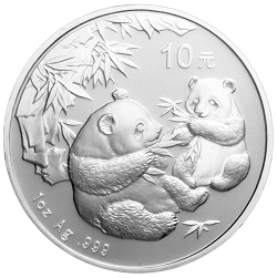2006年1oz熊貓銀幣