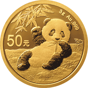 2020年3克熊貓金幣
