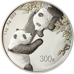 2023年1公斤熊貓銀幣