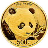 2018年30g熊貓金幣