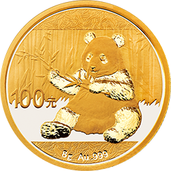 2017年8g熊貓金幣
